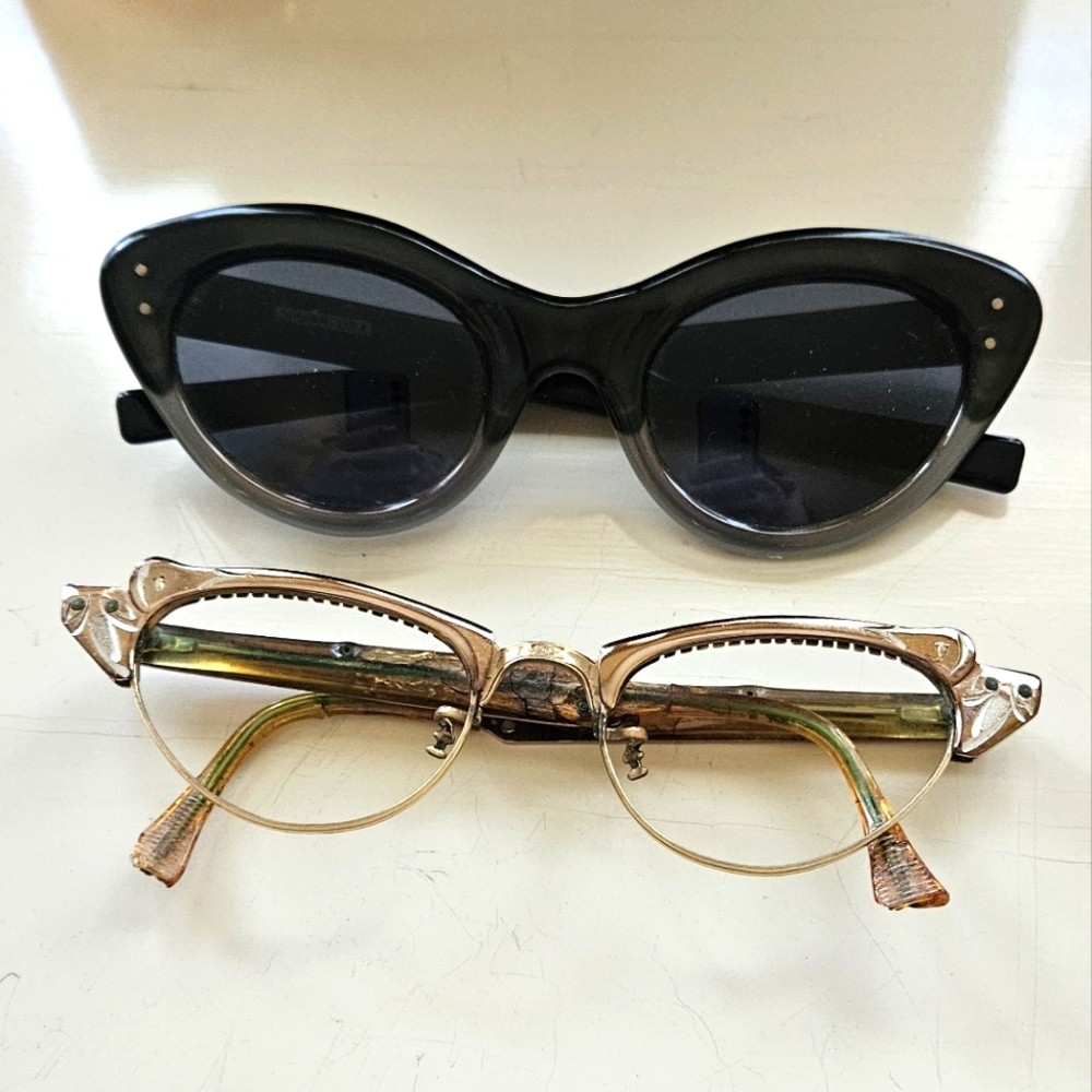 Vintage Cat Eye Glasses - image 1
